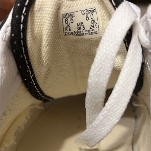 Vans Black and White Checkered Shoes - Picture 9 of 9